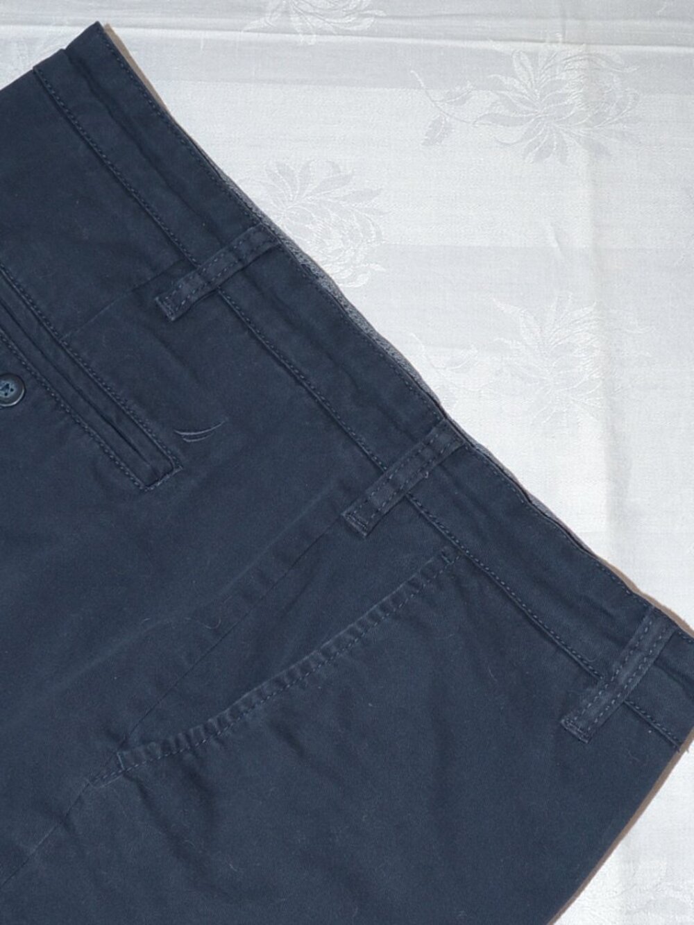Nautica Men's Classic Fit Flex Chino Shorts Navy - 38W x 8L (tag)